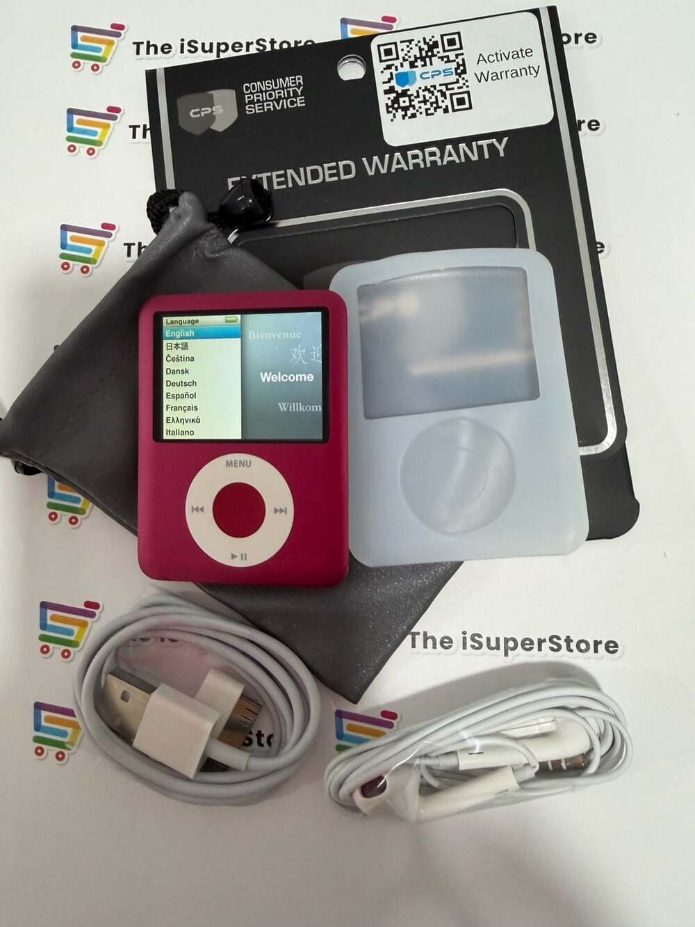 Apple iPod Nano 3rd Generation 8GB Red MP3 Player